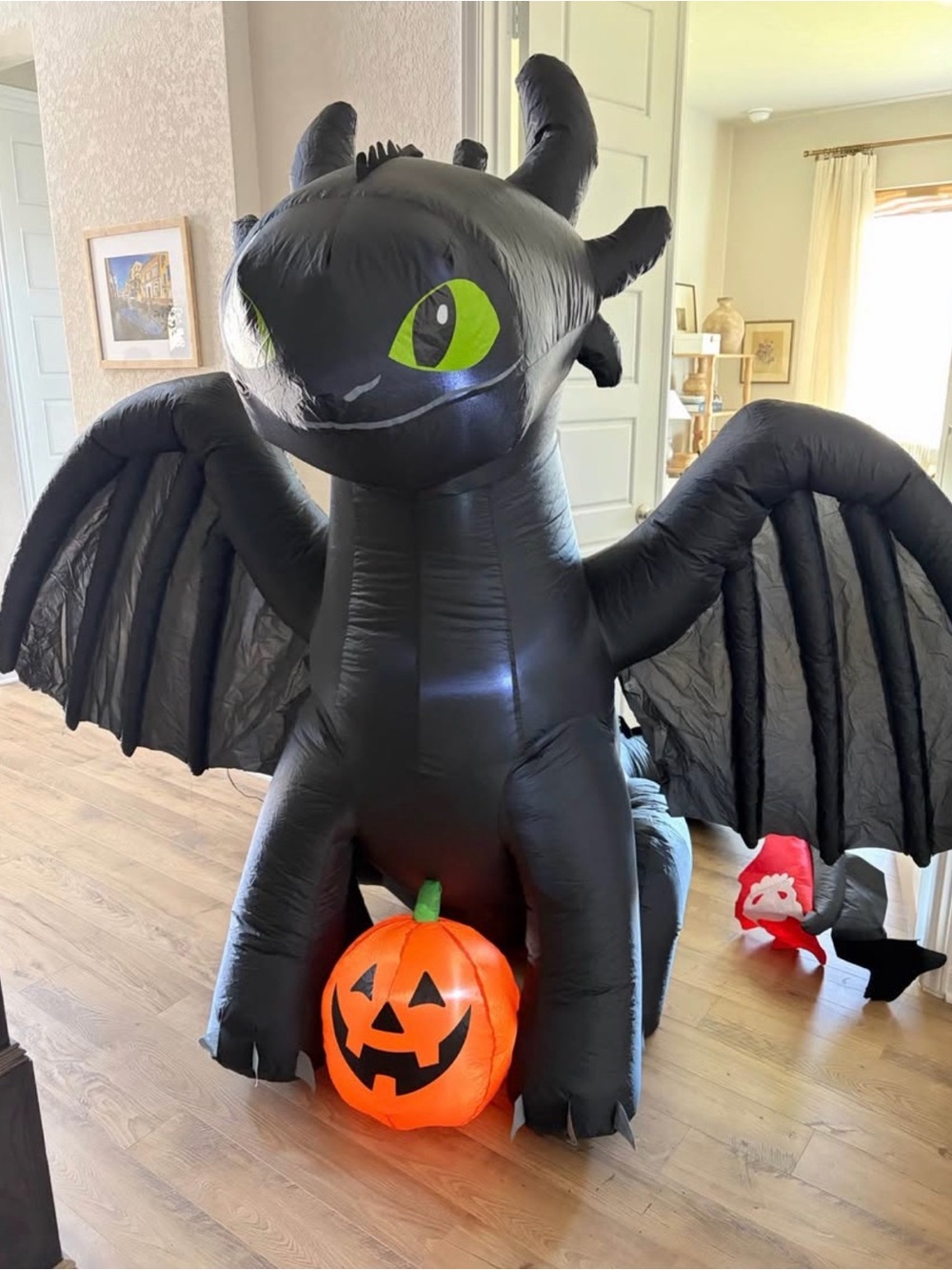 How To Train Your Dragon Toothless Halloween Inflatable 7ft Wide